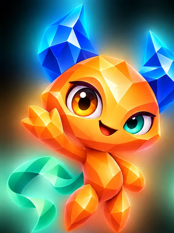 Prism Imp pose: waving